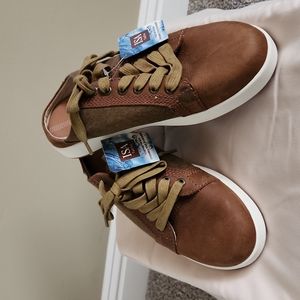 KODIAK   Leather Mule Slip On Sneakers Brown / Size 7